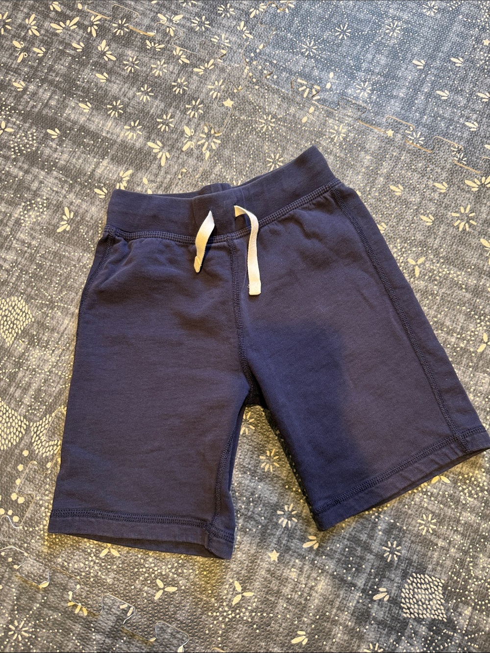 Hanna 6-7 Navy Sweat Shorts